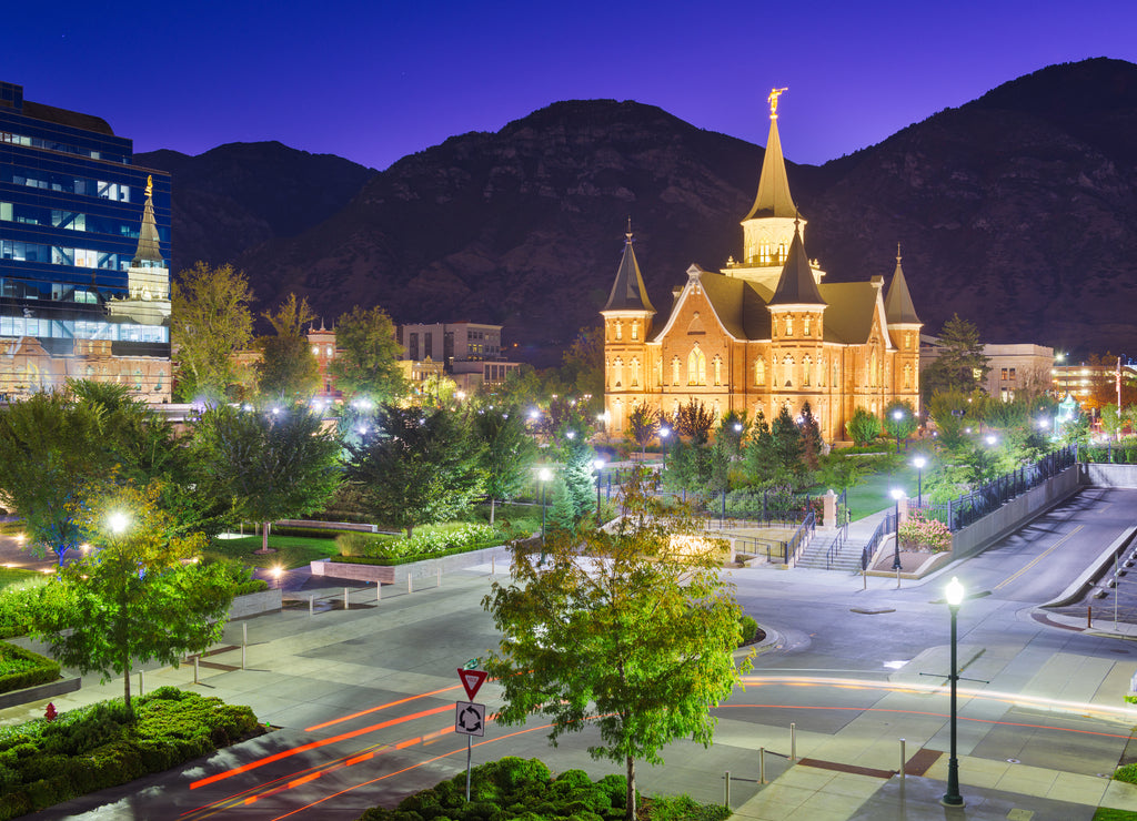 Provo, Utah, USA at Provo City Center Temple