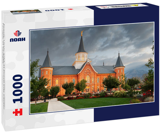 Provo, Utah, USA at Provo City Center Temple at twilight