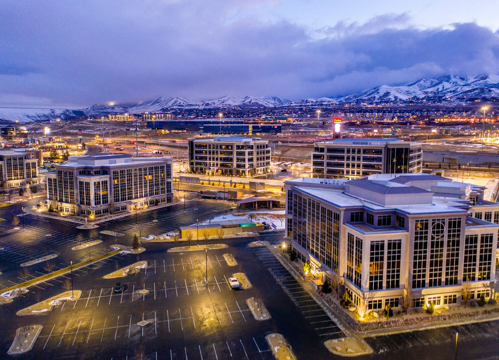 Silicon Slopes Lehi Utah in Winter 8