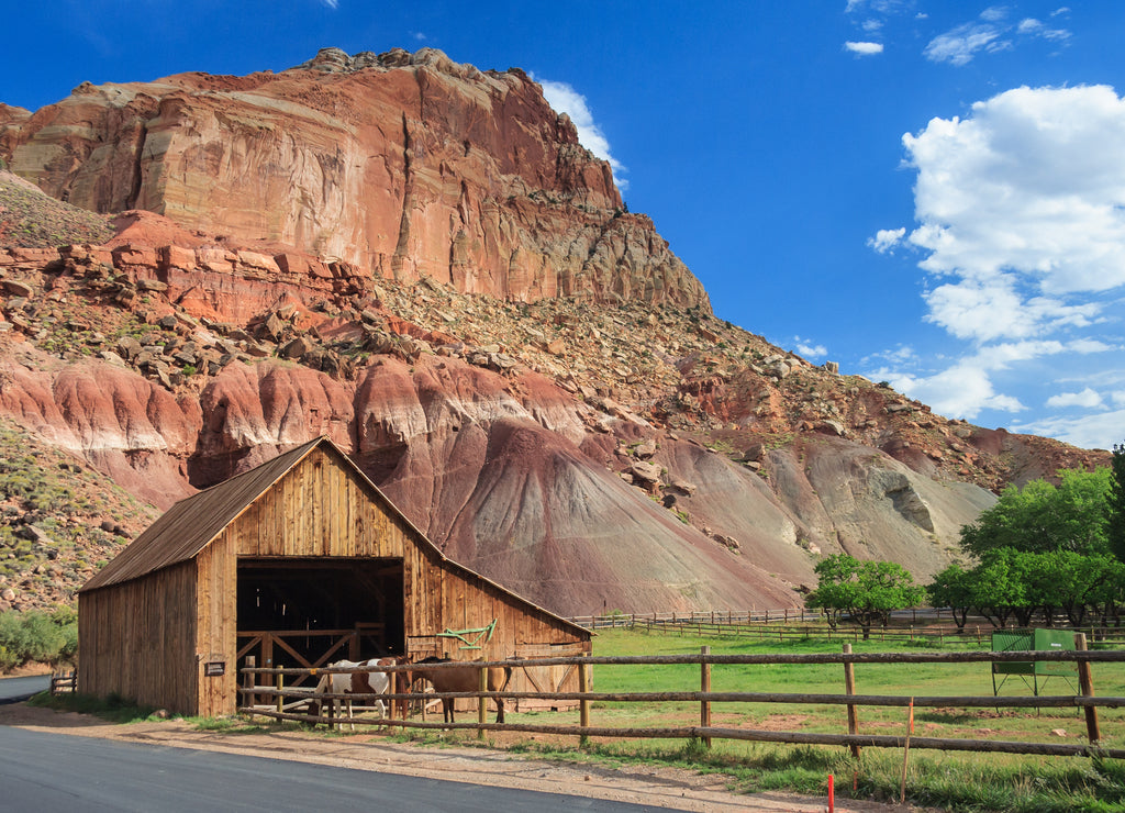 Gifford Farm-house at Capitol Reef National Park, Utah, USA