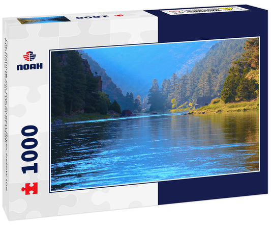 Fly fishing on the Green River below the Flaming Gorge Dam in Utah