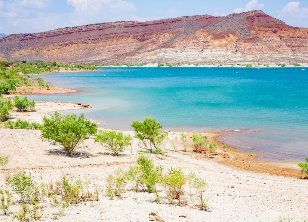 Quail Creek State Park in Utah, USA