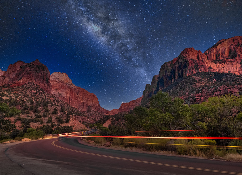 Zion Canyon, Zion National Park, Springdale, Utah, USA