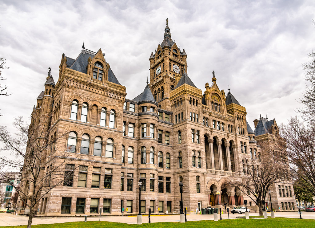 Salt Lake City and County Building in Utah