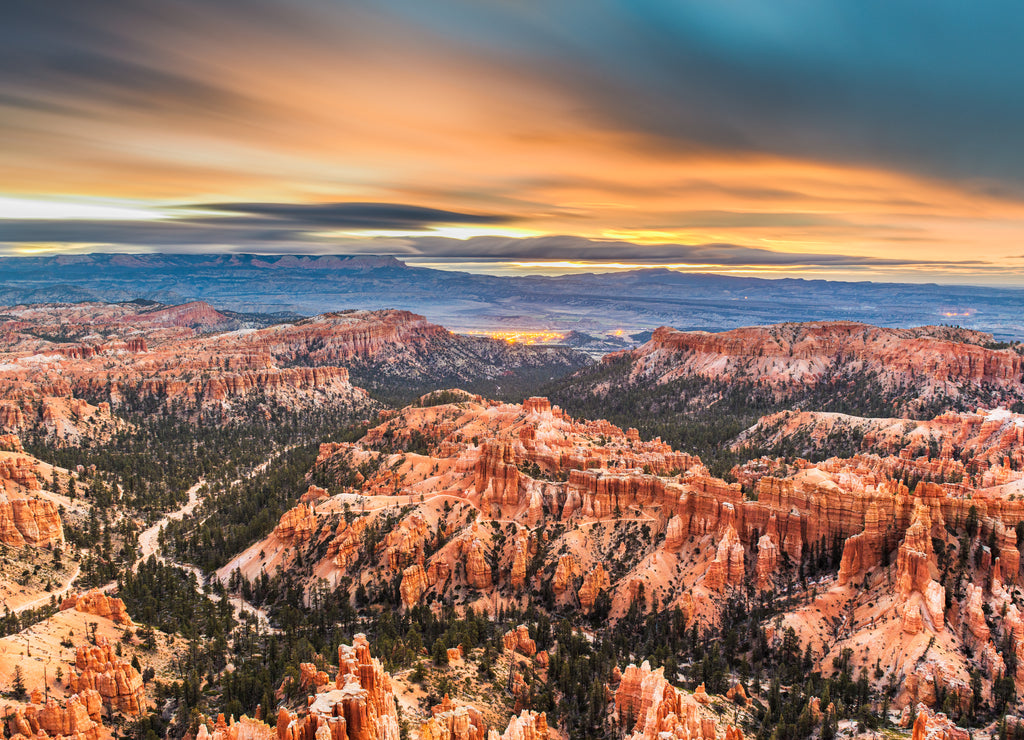 Bryce Canyon National Park, Utah, USA at dawn