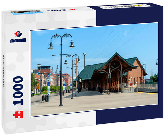 Riverfront bus & train terminal in Nashville, Tennessee, United States of America