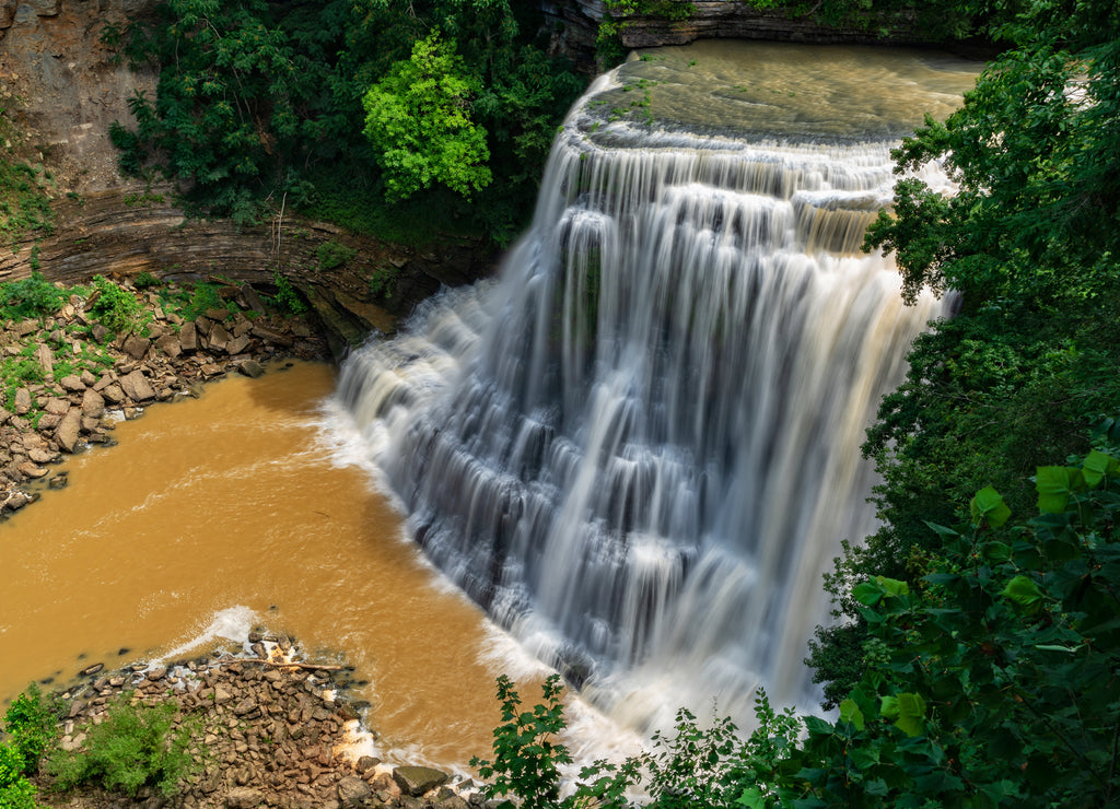 Burgess Falls State Park In Sparta Tennessee