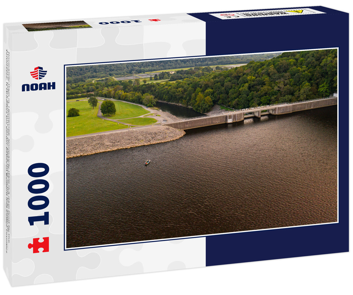 Normandy Dam in Tennessee. Normandy Dam is a dam built by the Tennessee Valley Authority on the Duck River in the U.S. state of Tennessee. It straddles the border between Bedford and Coffee counties