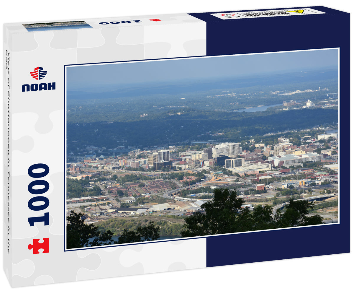 View of Chattanooga in Tennessee in the USA