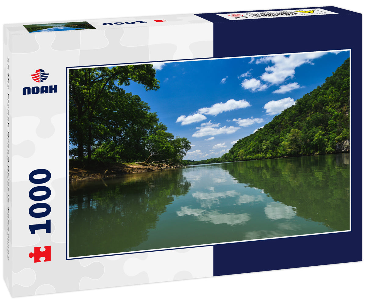 on the French Broad River in Tennessee