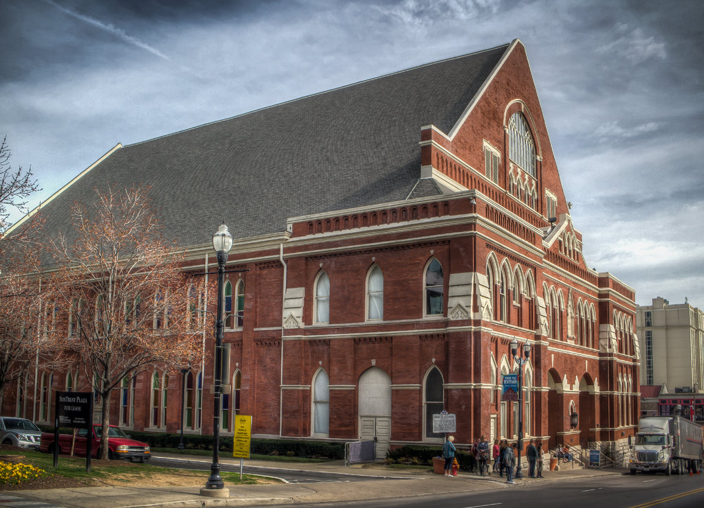 ryman auditorium in downtown nashville the "mother" church of country music, Tennessee