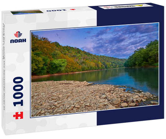 Rock bar along the Kentucky River in Franklin County