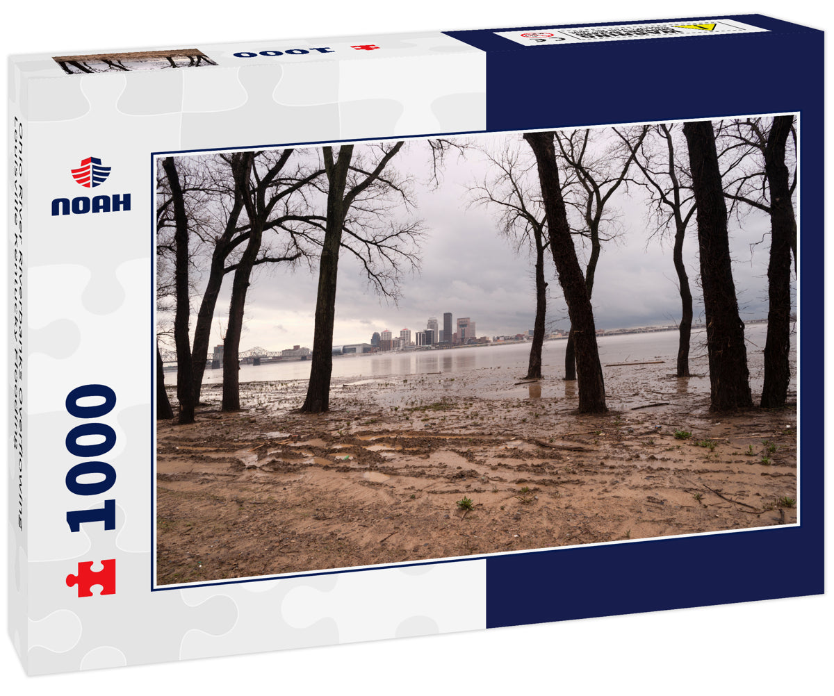 Ohio River Riverbanks Overflowing Louisville Kentucky Flooding