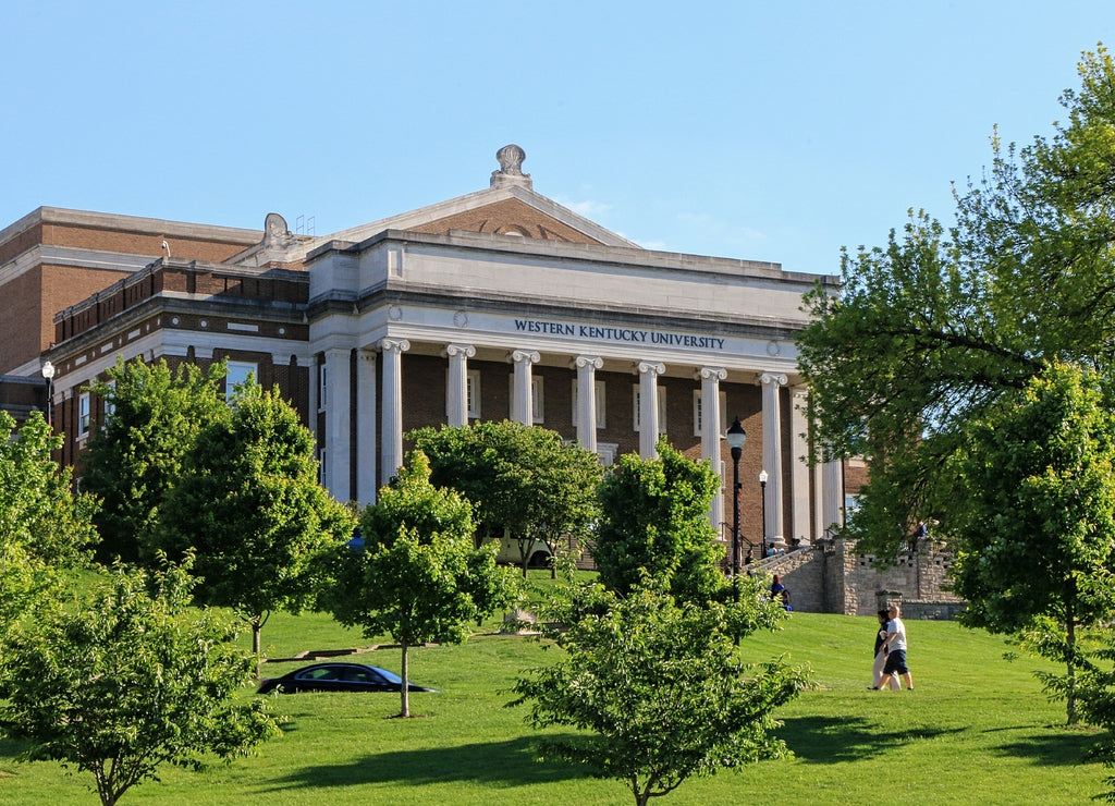 Bowling Green, Kentucky, United States. The Van Meter Hall inside the Western Kentucky University