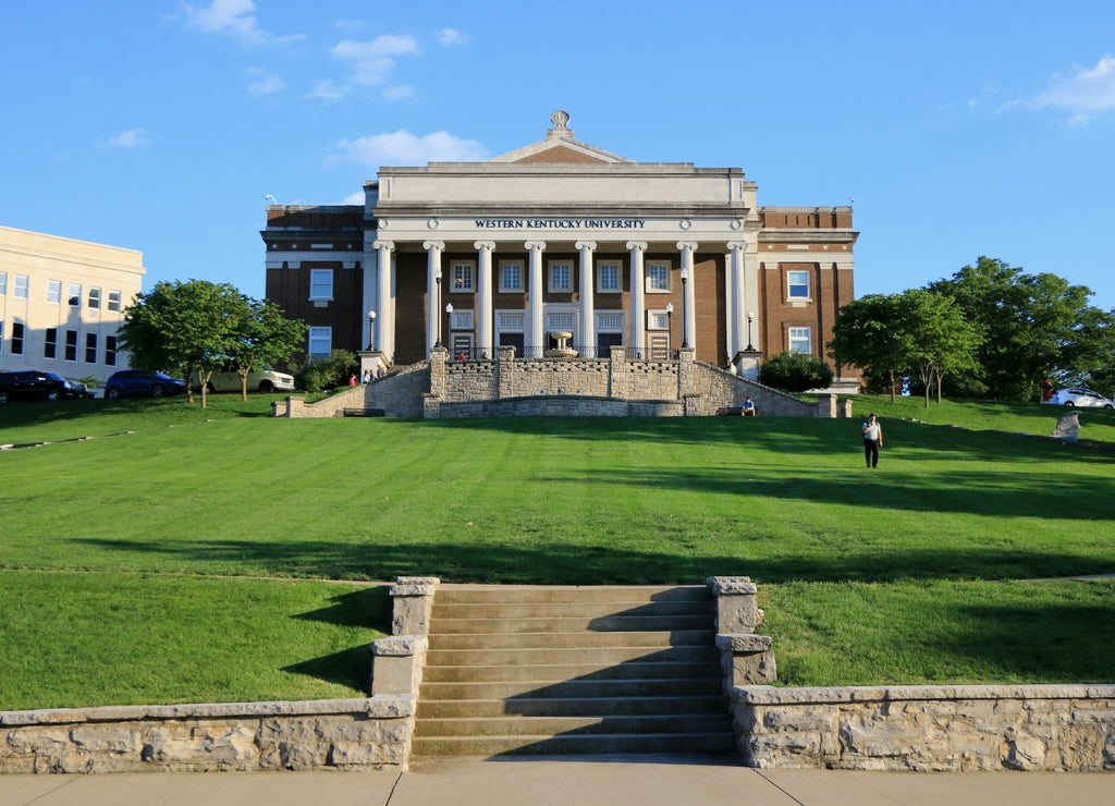 Bowling Green, Kentucky, United States. The Van Meter Hall inside the Western Kentucky University