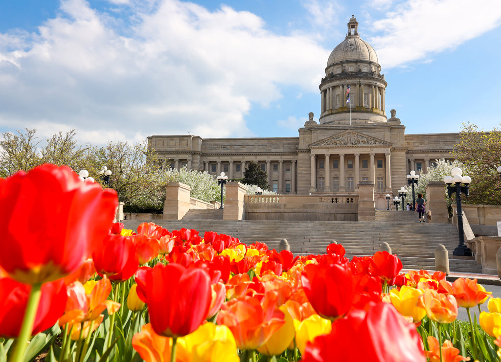 State Capitol of Kentucky. Frankfort, USA