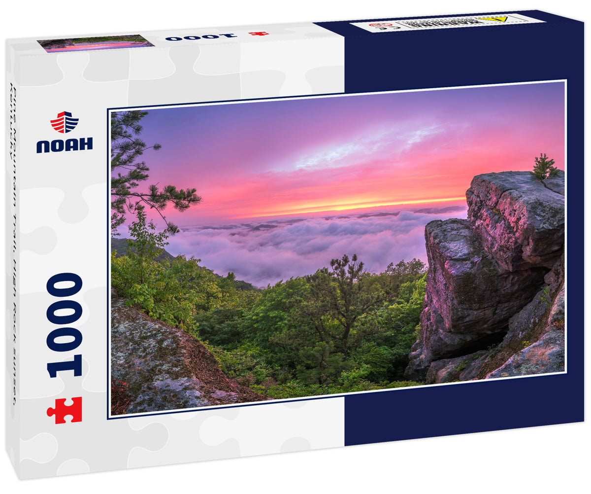 Pine Mountain Trail, High Rock sunset, Kentucky