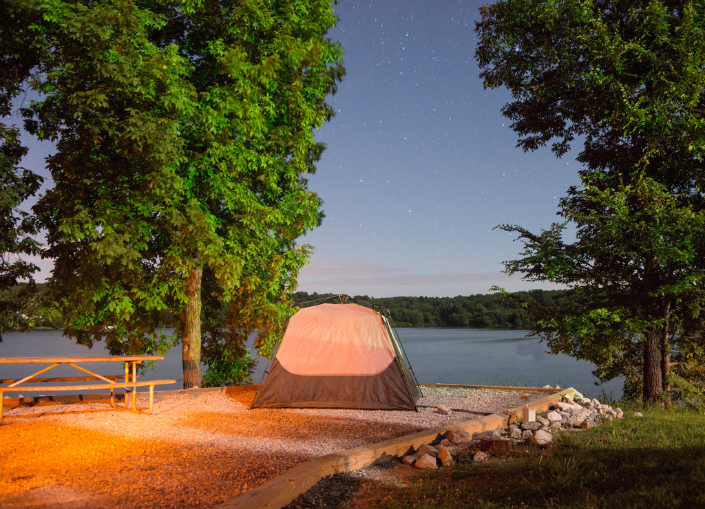 Camping at Land Between the Lakes National Park in Kentucky