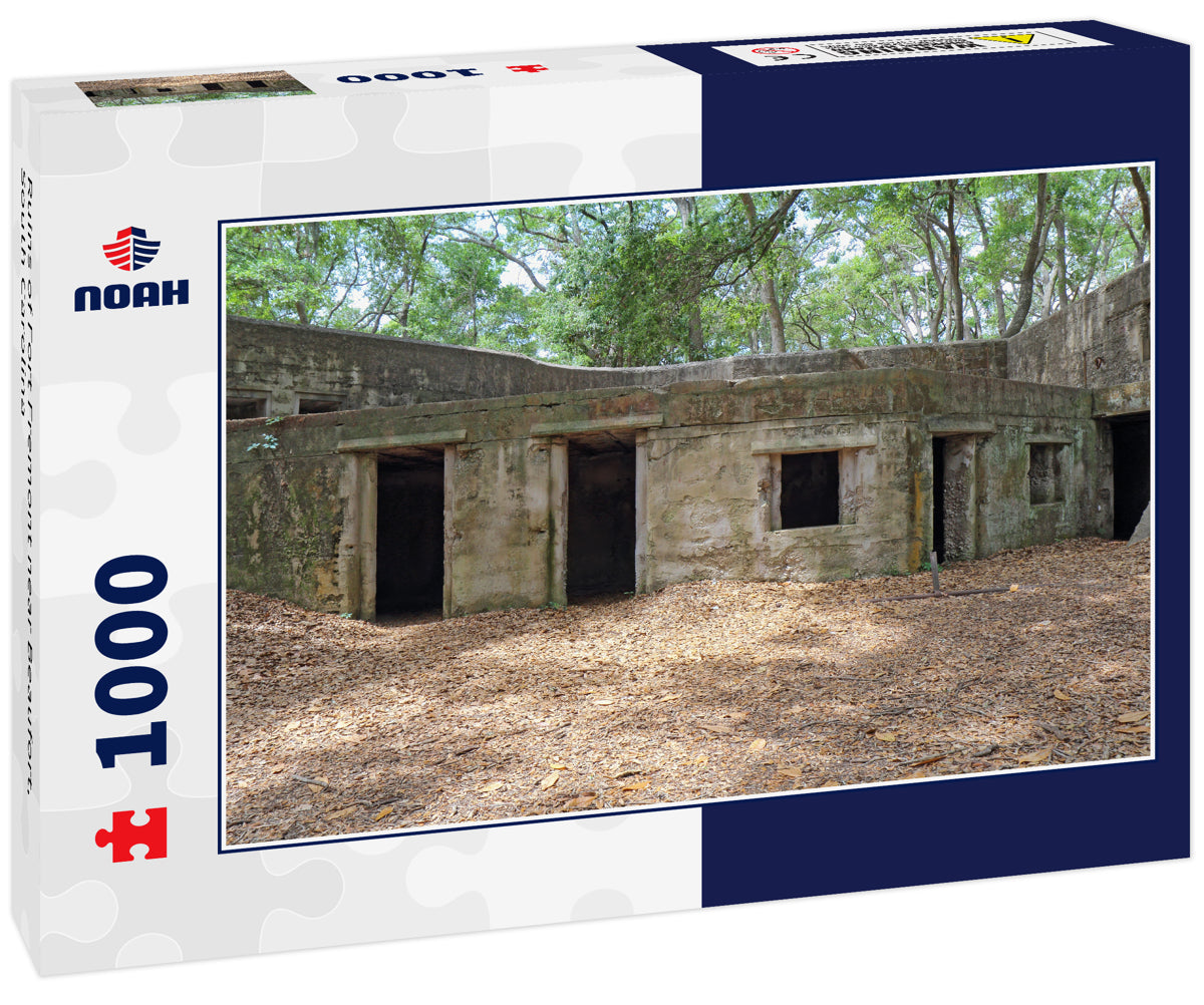 Ruins of Fort Fremont near Beaufort, South Carolina