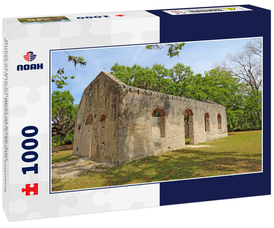 Ruins of the Chapel of Ease and graveyard near Beaufort, South Carolina