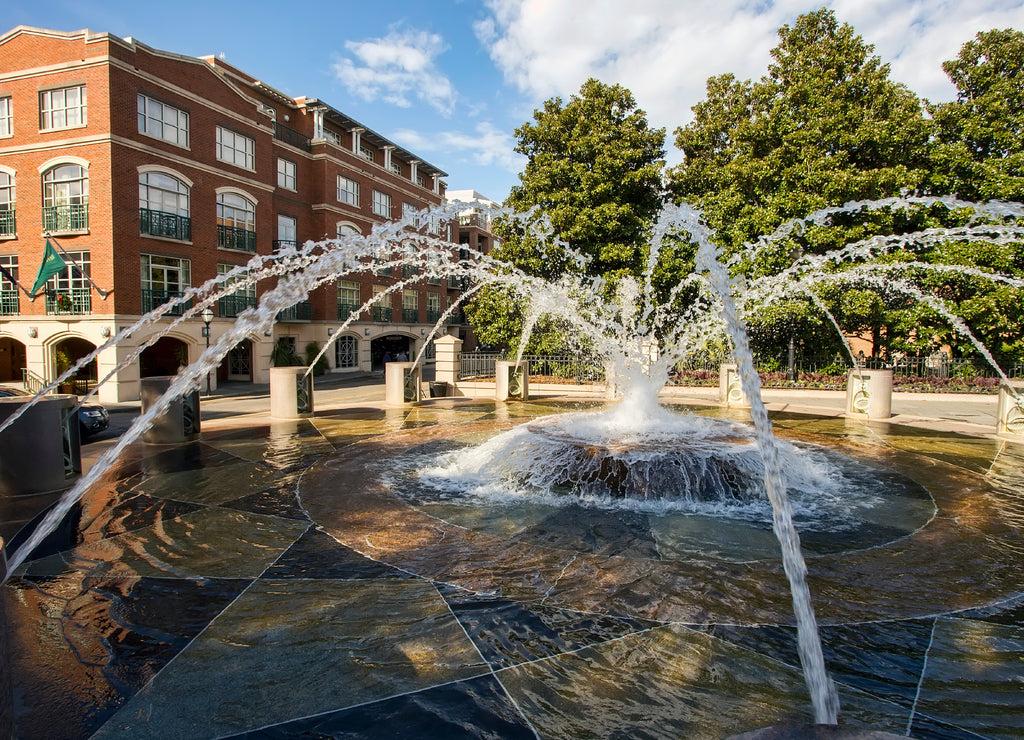 Waterfront Park fountain, Charleston, South Carolina