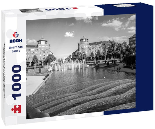 Noah Jigsaw Puzzle Bridgeport CT East End Pleasure Beach Ferry in black white 1000 pieces