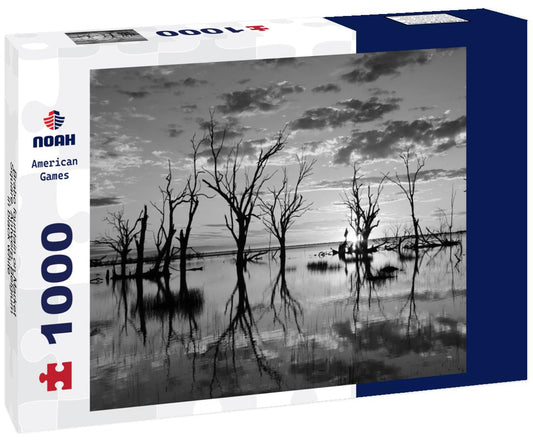 Noah Jigsaw Puzzle Brabo fountain on Market Square, Antwerp, Belgium in black white 1000 pieces