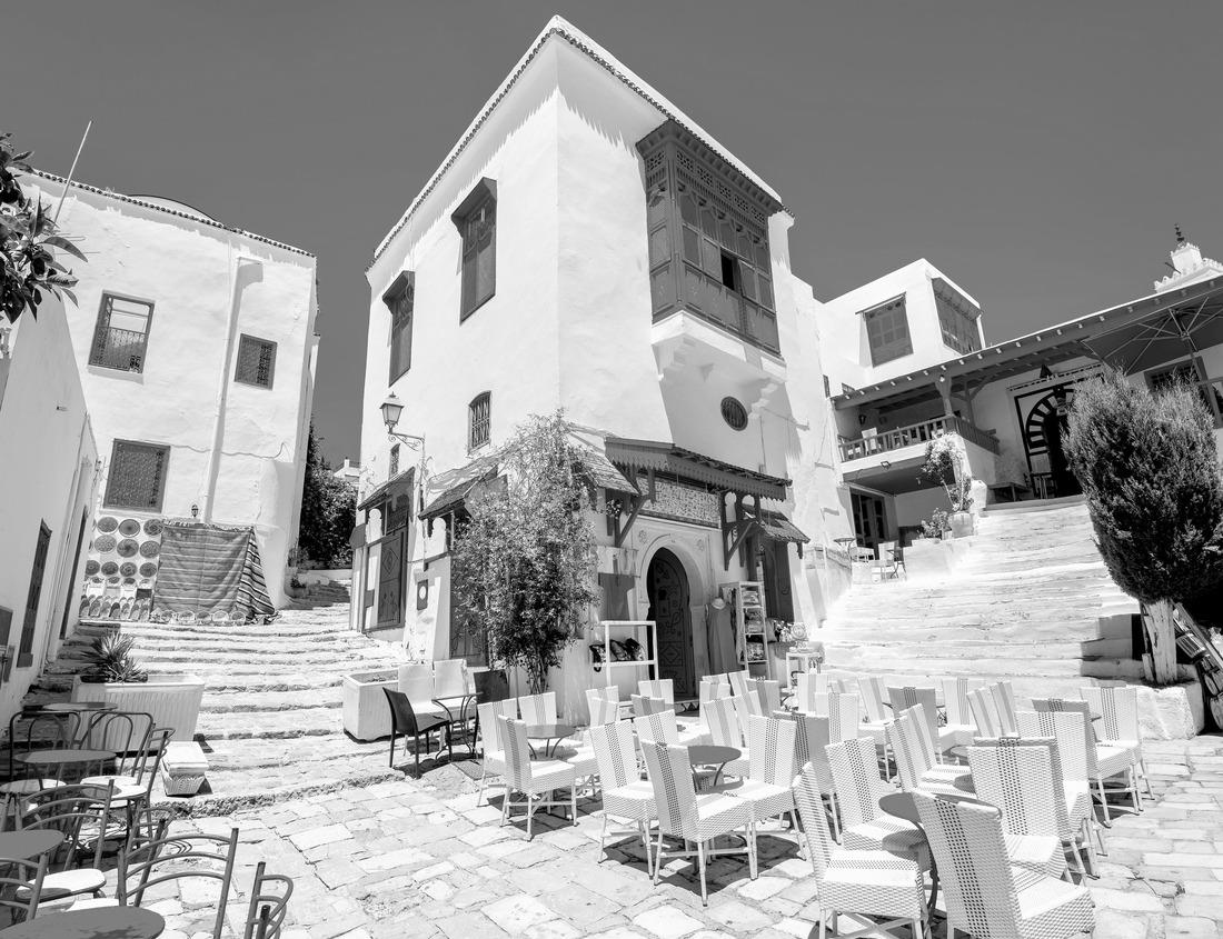 Noah Jigsaw Puzzle Meatpacking District, New York City, USA in black white 1000 pieces