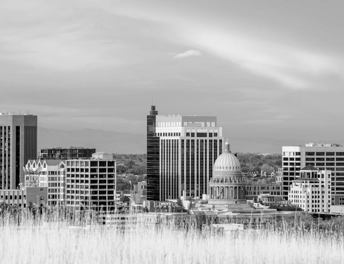 Noah Jigsaw Puzzle La Cattolica, Stilo, Calabria, Italy in black white 1000 pieces