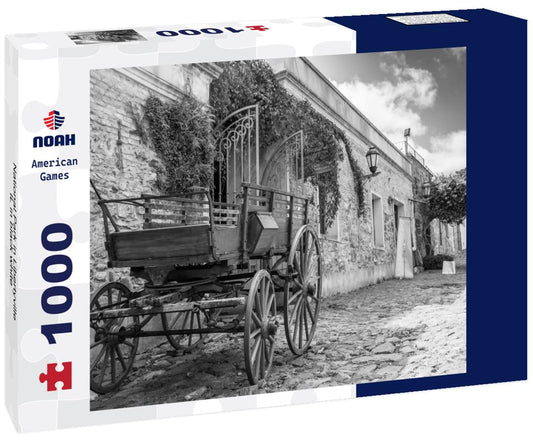 Noah Jigsaw Puzzle National Park in Libertyville IL in black white 1000 pieces