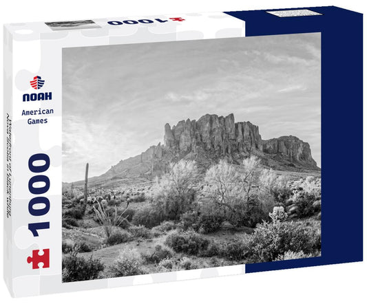 Noah Jigsaw Puzzle Waterfront of Lunenburg, Nova Scotia in black white 1000 pieces