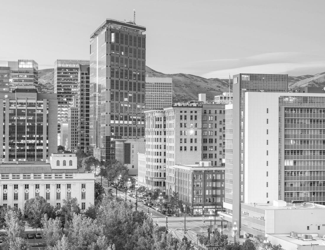 Noah Jigsaw Puzzle Knoxville, Tennessee, USA downtown skyline at twilight in black white 1000 pieces