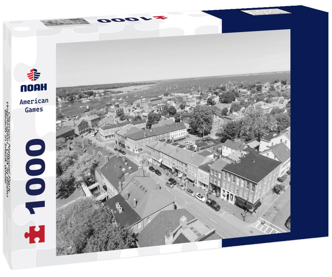 Noah Jigsaw Puzzle Olympic National Park, Washington, USA at Rialto Beach in black white 1000 pieces