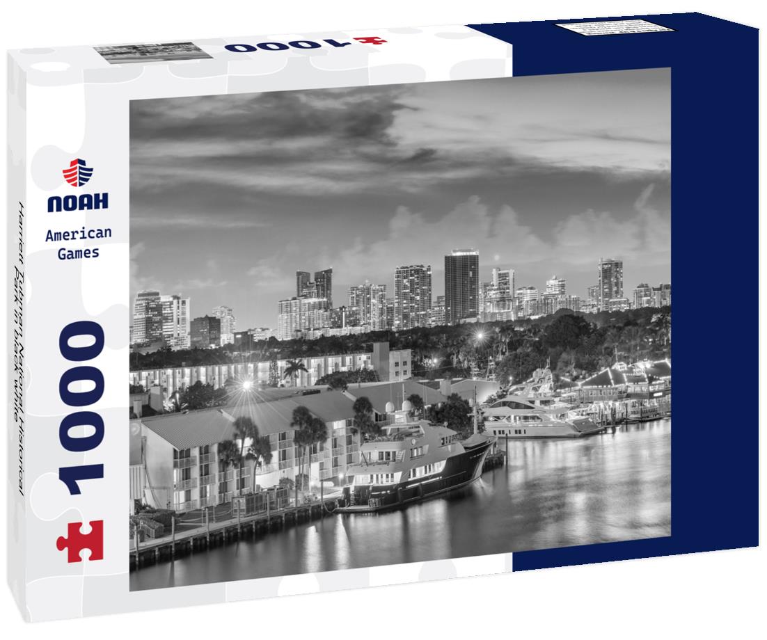 Noah Jigsaw Puzzle Harriett Tubman National Historical Park in black white 1000 pieces