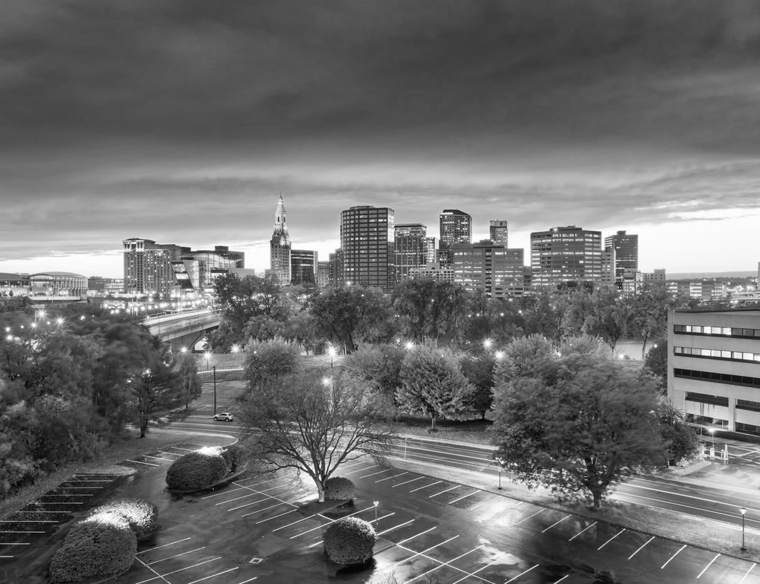 Noah Jigsaw Puzzle Aerial view of the Vignola Castle, Emilia Romagna, Italy in black white 1000 pieces
