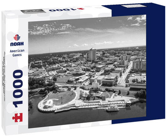 Noah Jigsaw Puzzle Sunset from Belo Horizonte, Minas Gerais, Brazil in black white 1000 pieces