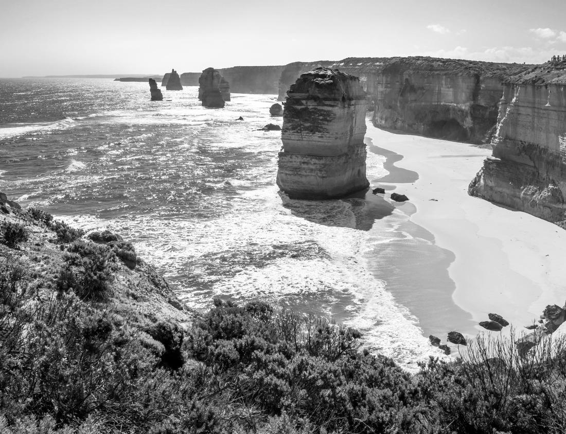 Noah Jigsaw Puzzle Beautiful Prescott Valley, Arizona in black white 1000 pieces