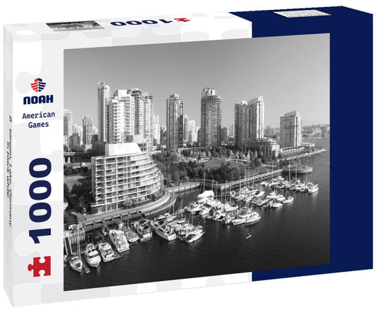 Noah Jigsaw Puzzle Böblingen, Lake, Germany in black white 1000 pieces