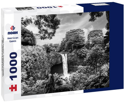 Noah Jigsaw Puzzle The ancient Teleborg Castle (SWE: Teleborg Slott) in Vaxjo, Smaland in black white 1000 pieces