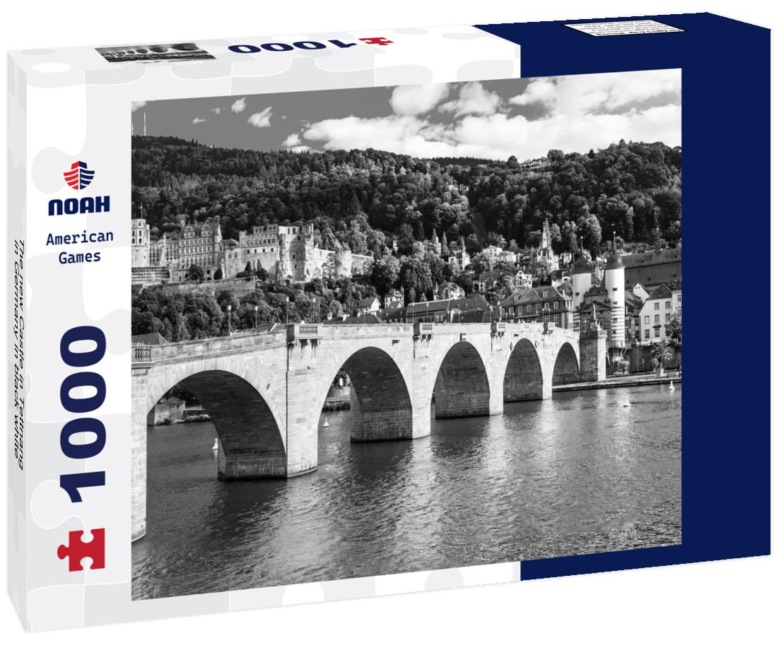 Noah Jigsaw Puzzle The new Castle in Tettnang in Germany in black white 1000 pieces