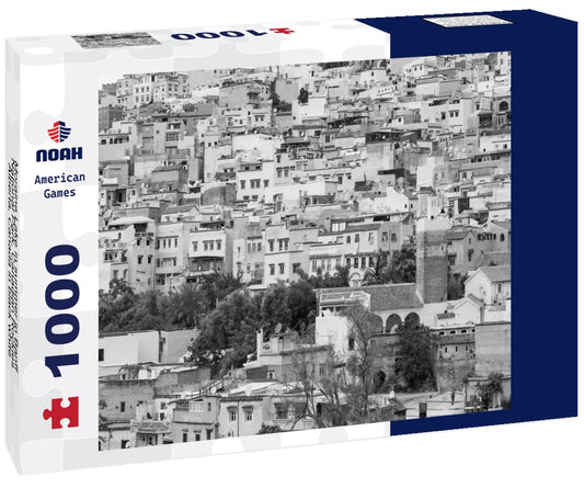 Noah Jigsaw Puzzle Moraine Lake in summer in Banff National Park, Canadian Rockies, Alberta, Canada in black white 1000 pieces