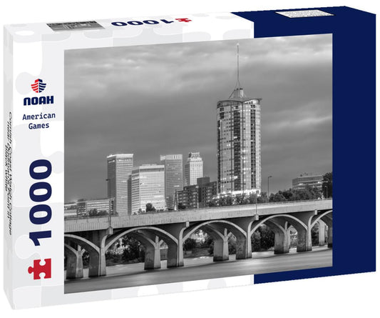 Noah Jigsaw Puzzle Cornish Coast Watch Cottage near Dodman's Point in black white 1000 pieces