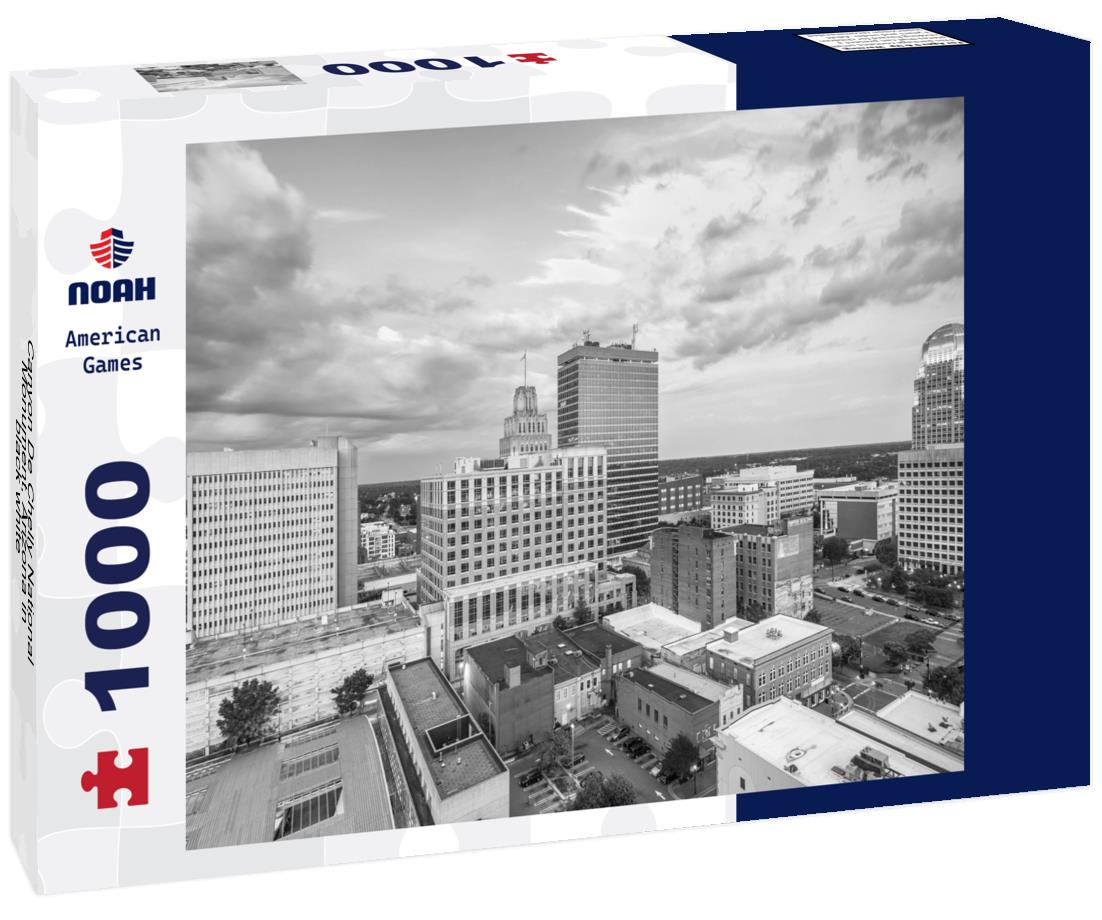 Noah Jigsaw Puzzle Canyon De Chelly National Monument, Arizona in black white 1000 pieces