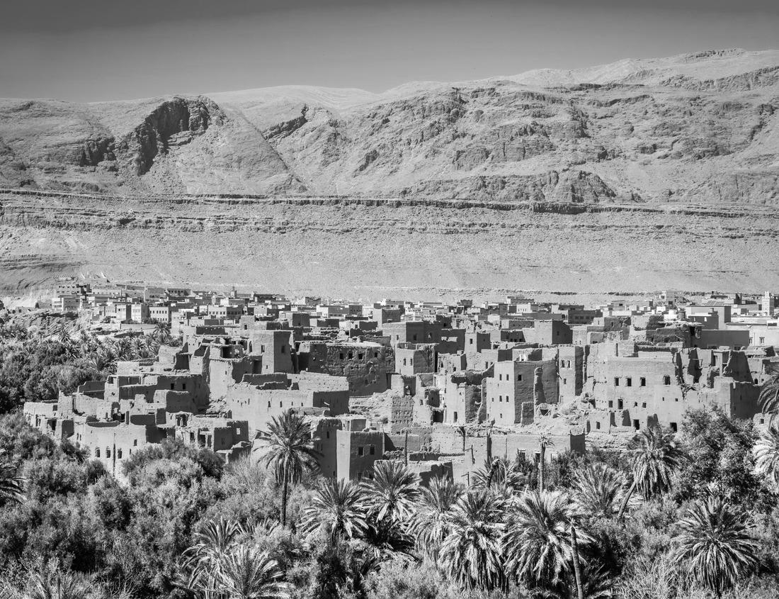 Noah Jigsaw Puzzle Classic view of famous Hamburg Speicherstadt warehouse district with sightseeing tour boat on a sunny day in summer, Hamburg, Germany in black white 1000 pieces
