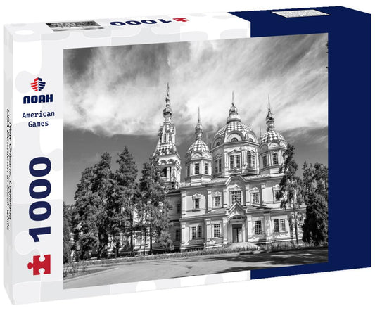 Noah Jigsaw Puzzle New Orleans, Louisiana, USA Downtown in black white 1000 pieces