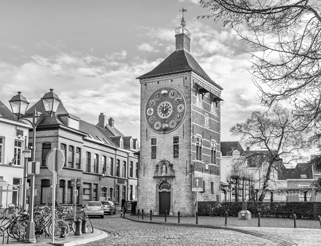 Noah Jigsaw Puzzle Georgia State Capitol in Atlanta in black white 1000 pieces