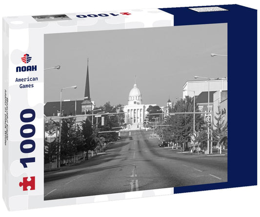 Noah Jigsaw Puzzle Beautiful Eagle, Idaho in black white 1000 pieces