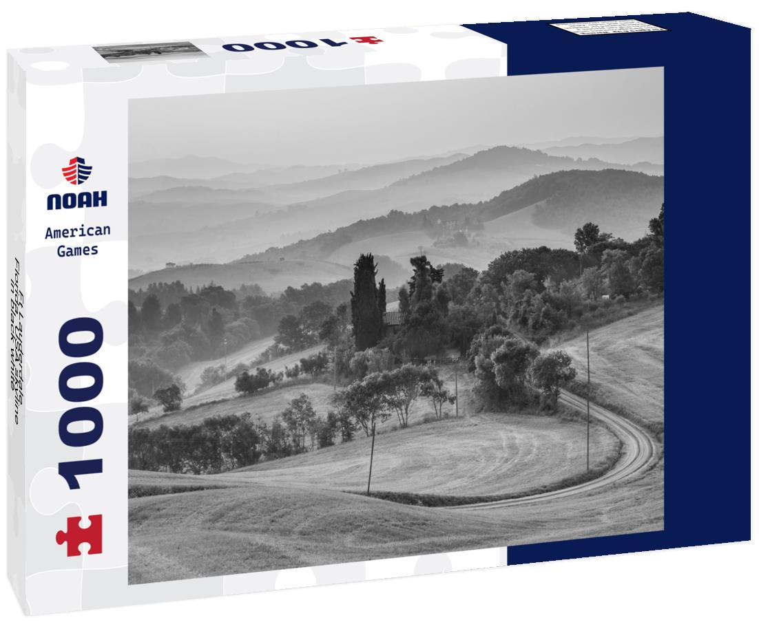 Noah Jigsaw Puzzle Ft Lauderdale, Florida, USA skyline in black white 1000 pieces