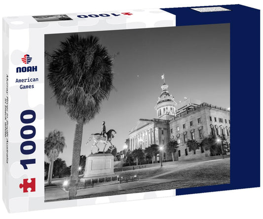 Noah Jigsaw Puzzle Murray River in South Australia in black white 1000 pieces