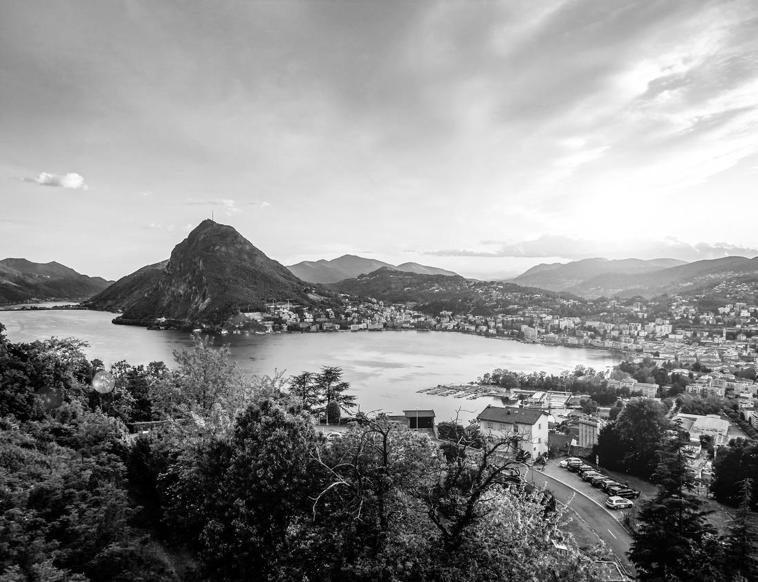 Noah Jigsaw Puzzle Gainesville, Florida, USA Downtown cityscape at dusk in black white 1000 pieces